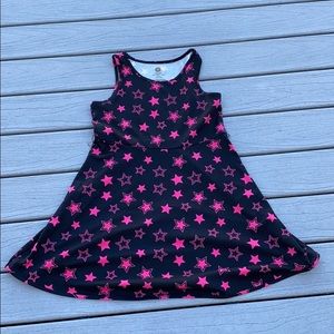 Total Girl Star pattern dress
